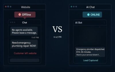 Why 24/7 AI Chat Outperforms Live Agents for After-Hours Lead Capture